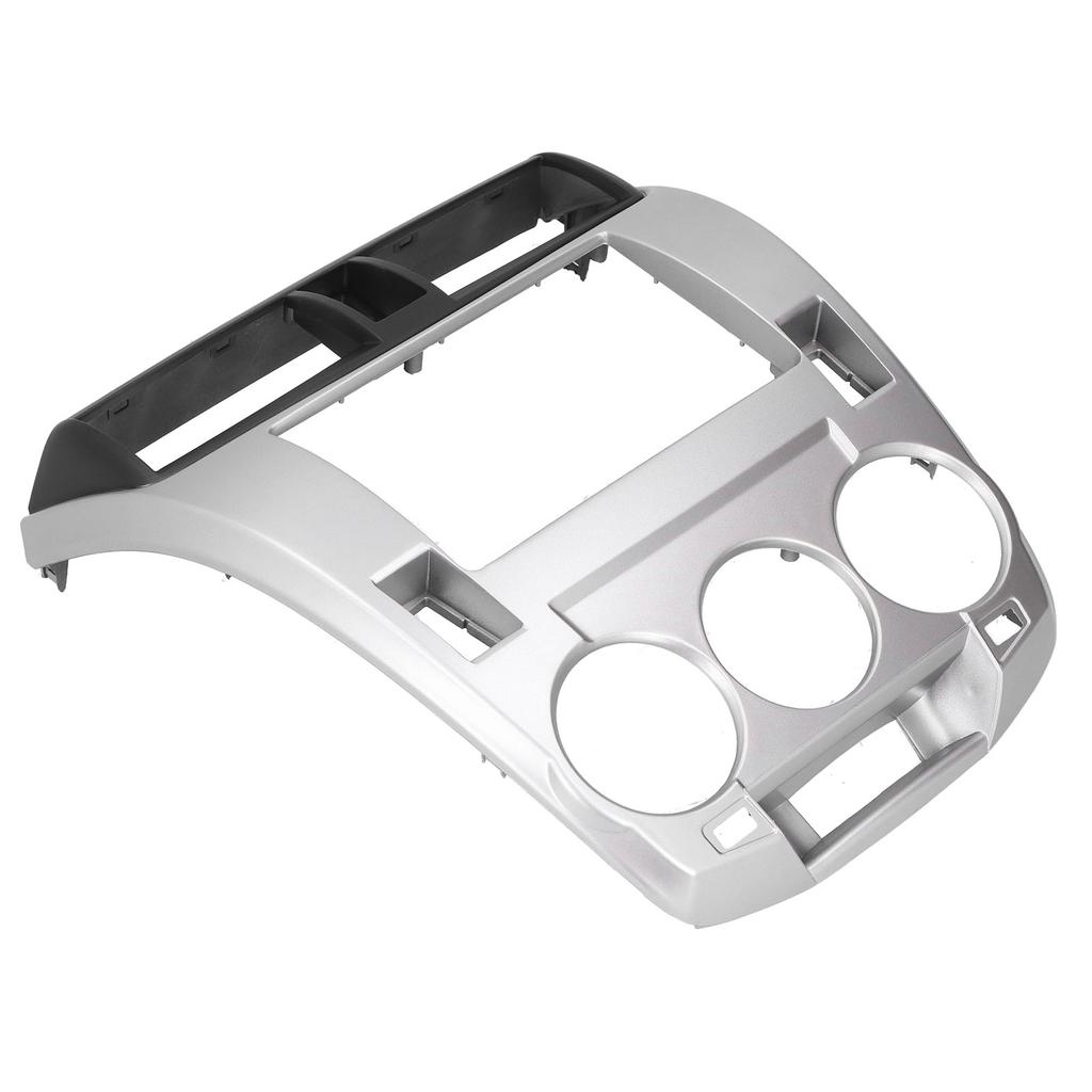 2Din Stereo Rádio Fascia DVD Audio Navigační Panel Rám Stříbrný Vhodné pro Honda City 20082013