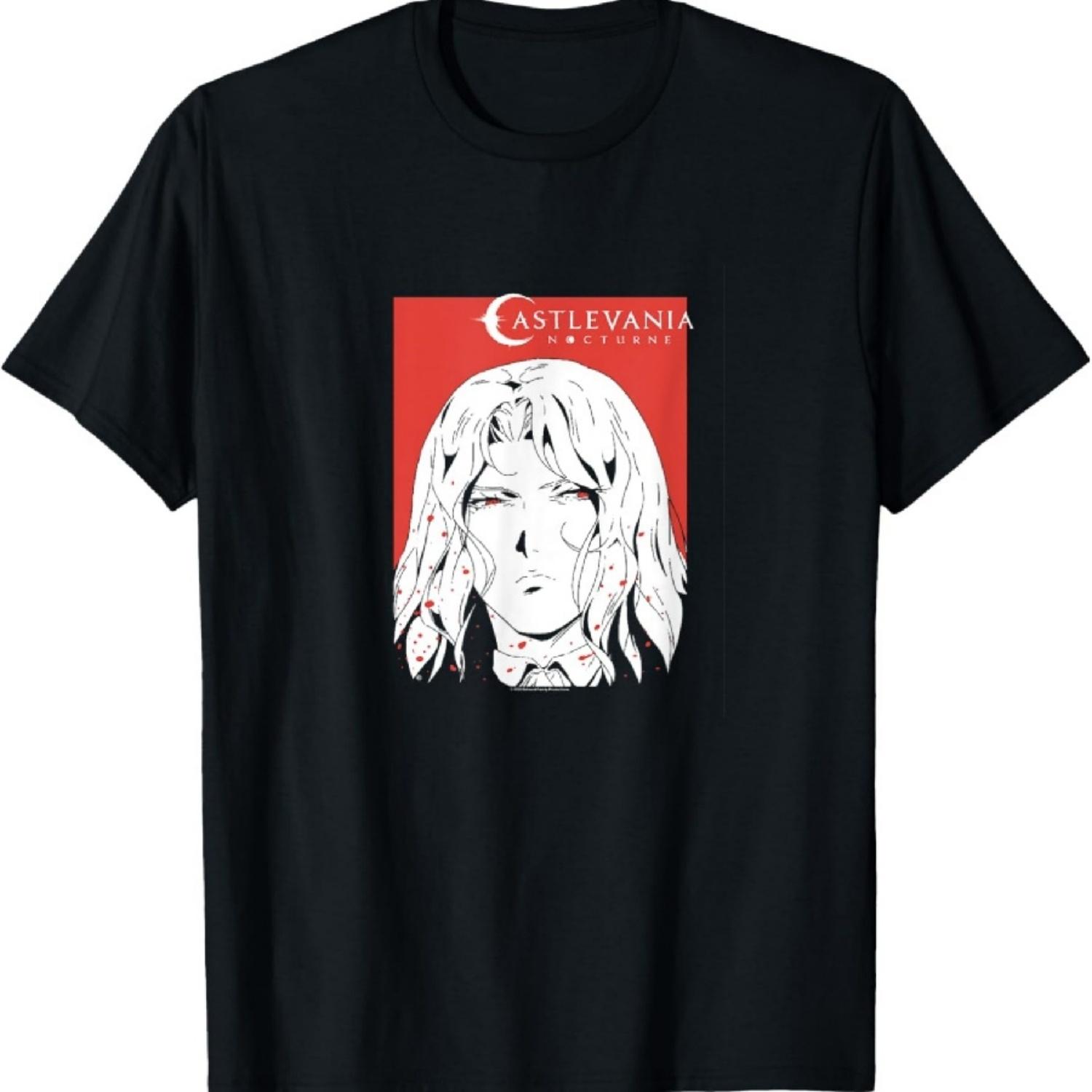 

Alucard Blood Stained Face Portrait T-Shirt XXXXXL