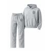 Y2K Streetwear Hoodie Sweatpants Set Embroidered Casual Loose Fit Women