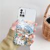 Phone Case For Samsung A15 A13 A35 A55 A51 A71 A41 A31 A21S A05 A17 A23 A25 A33 A53 A73 5G A07 4G Cover Cartoon Christmas Style
