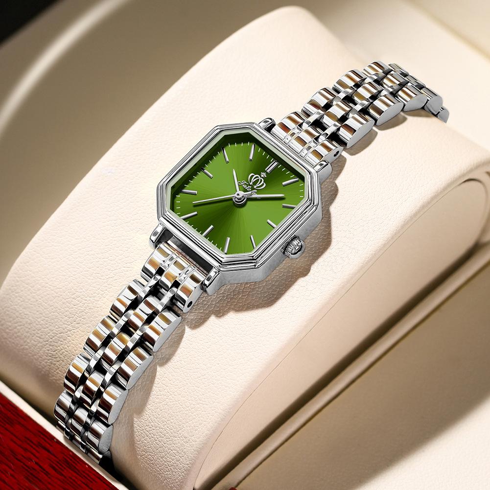 Simple Stainless Steel Student Watch Niche Waterproof Watch Women's Quartz Watch
