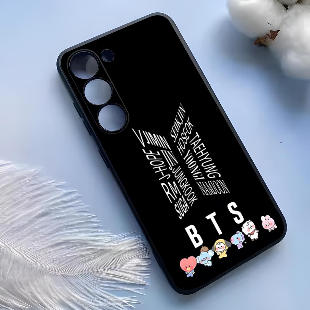 Hot-B-BTS-S Phone Case For Samsung S25 Ultra S24 S23 S22 S21 S20 Plus Fe Galaxy A54 A53 A34 A25 Silicone Cover