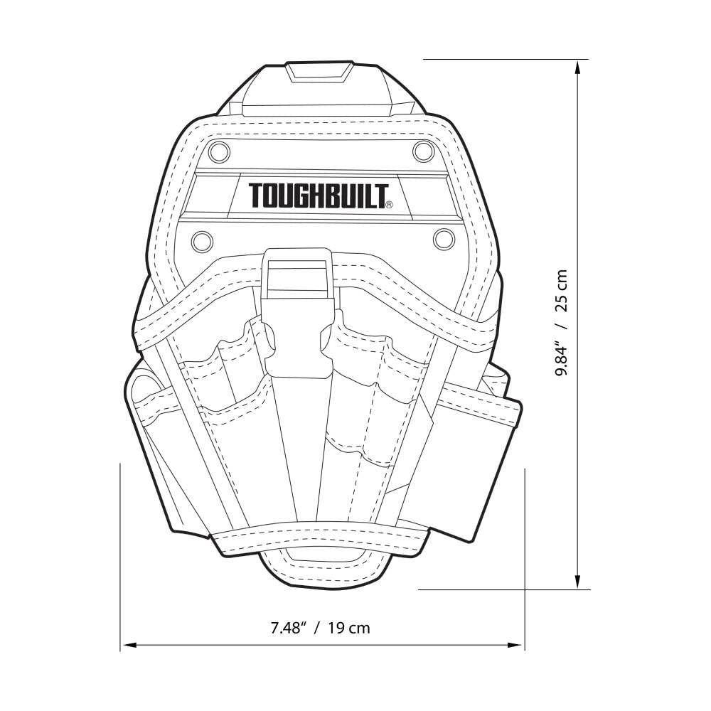 ToughBuilt Large Drill Holster TB-CT-20-L