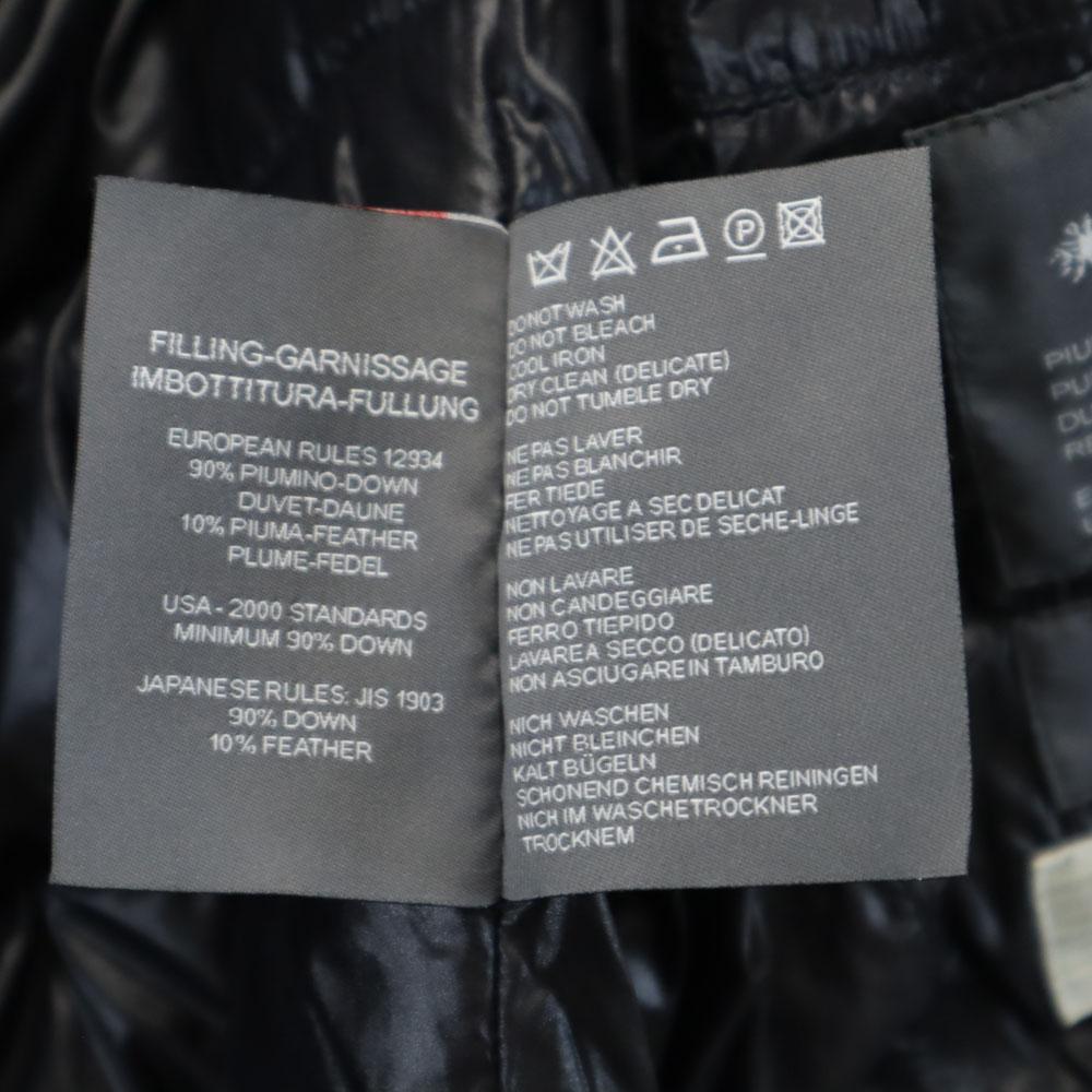 Chaqueta de plumón DUVETICA 50 azul oscuro Hombre Usado