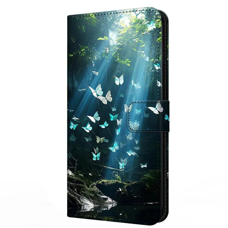 Fashion Wallet For Poco C71 C61 C75 Magnetic Leather Case Relief Protector Book Cover Flip For Xiaomi Poco C 71 61 75 Bumper