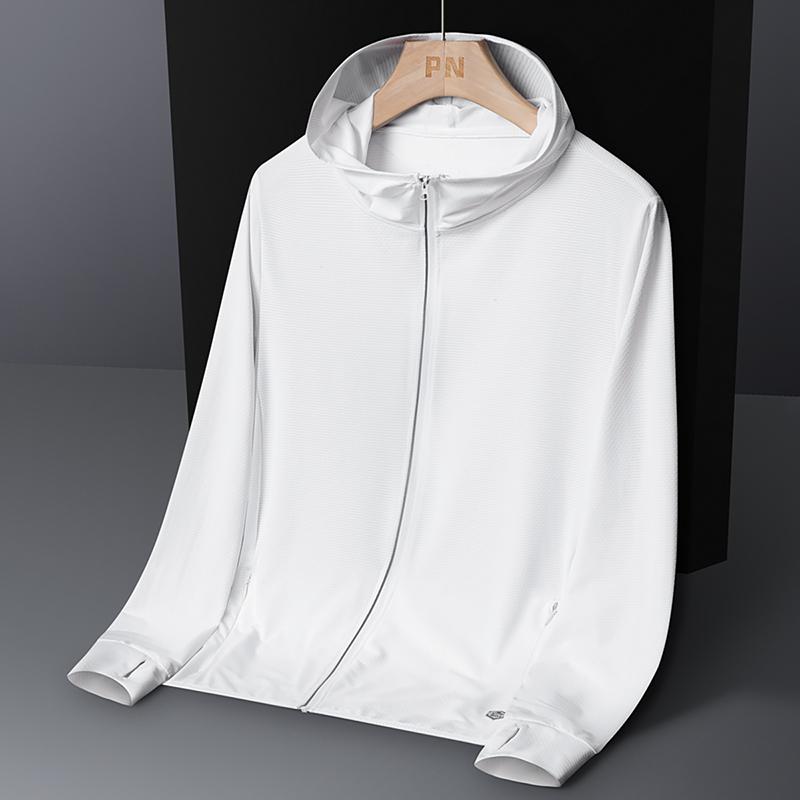 Women's Ice Silk Breathable Sunscreen Clothing UV Resistant Outdoor Sports Couple's Lightweight Sunscreen Clothing