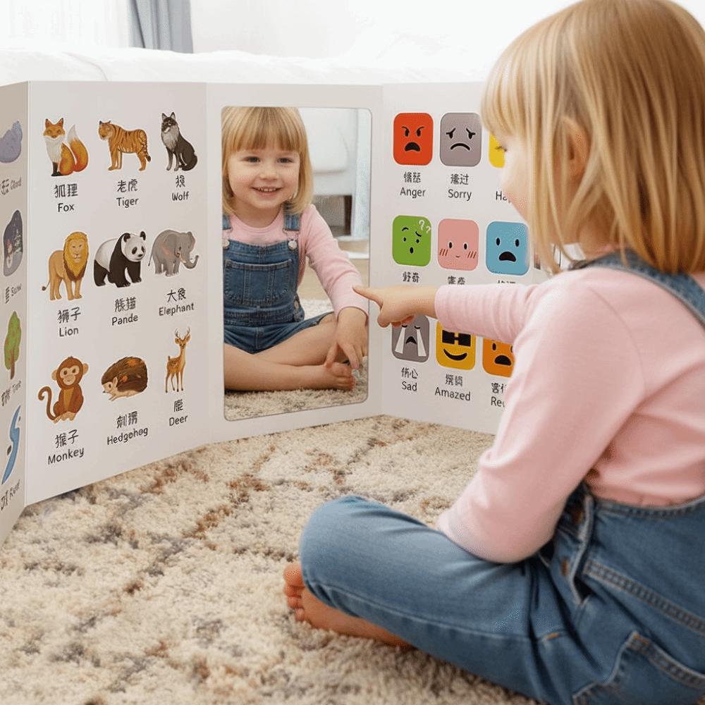 Animal Theme Cognitive Card Vertical Screen Early Education Card Cognitive Development