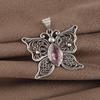 Natural Morganite Gemstone 925 Sterling Silver Jewelry Handmade Elegant Pendant 1.5" Gift For Wife CP-41-5