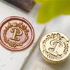 Metal Wax Seal Stamp Letter Series Sealing Wax Stamp for Envelope Cards Letter