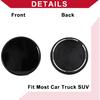 Universal Car Wheel Center Hub Cap/Inner Rim Cover Hub Caps for Most Cars/Snap-in Plastic 68mm 2.68" OD / 1 Pcs Gloss Black