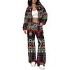 Color tie-dye 1116 new popular autumn and winter new European and American women's clothing smudge and dye suit women