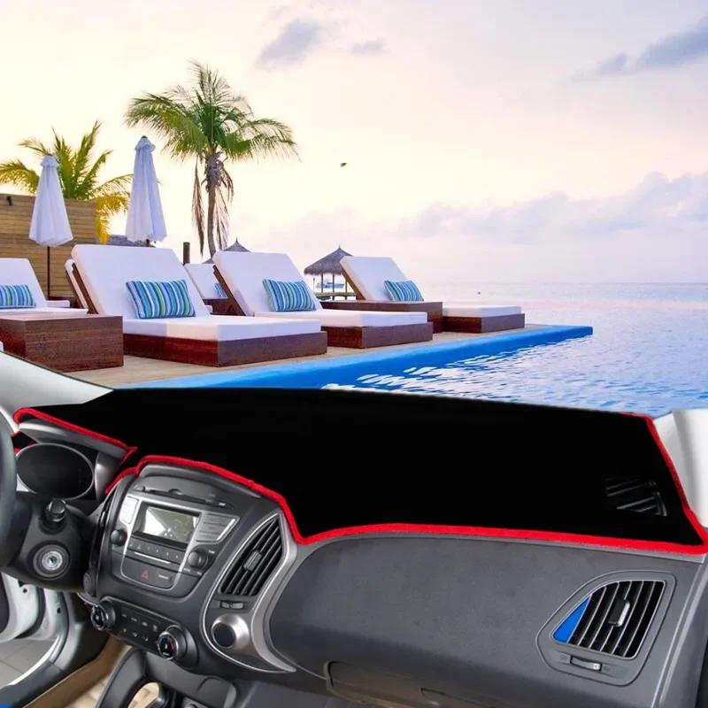 Für Hyundai Ix35 Mittelkonsole Instrumententafel Lichtdichte Matte Autozubehör Sonnenschutzmatte Autozubehör