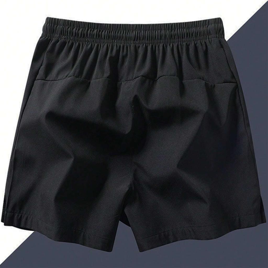 Men's Breathable Loose Casual Pants, Quick Drying Outdoor Thin Running Shorts, Cropped Pants