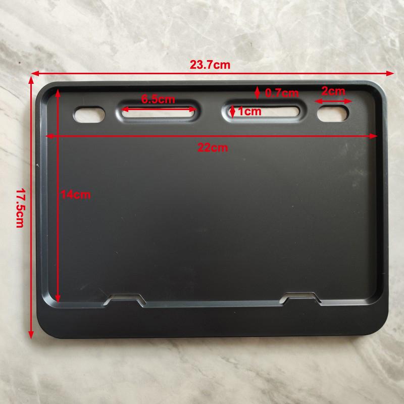 

License Plate Frames License Plate Holders Universal Motorcycle Rustproof For Front Rear Accessories