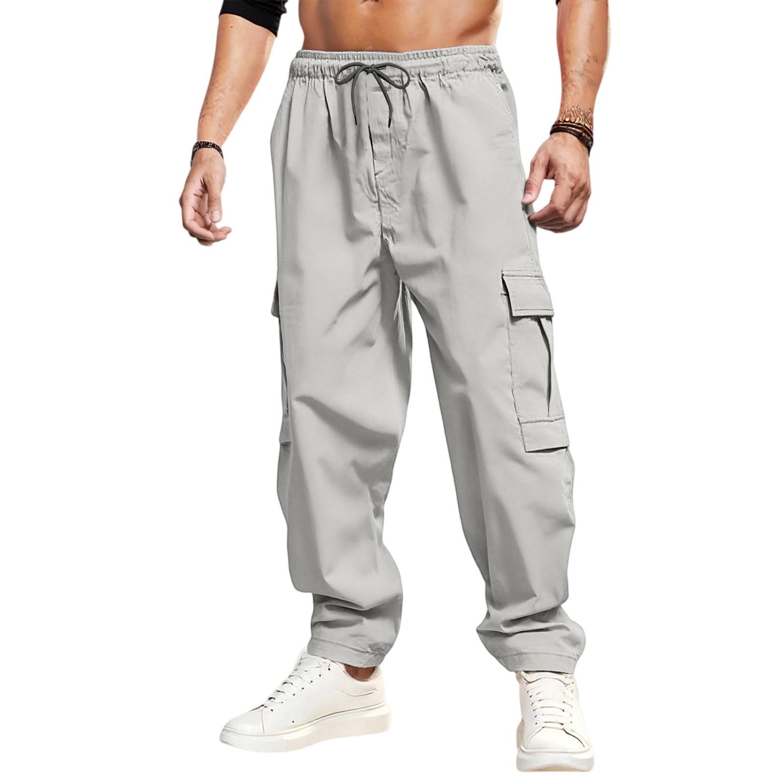 

Повседневные спортивные брюки, мужские свободные леггинсы с длинными вставками, тренировочные брюки для бега и фитнеса XL