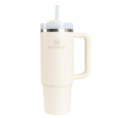 Caneca para Garrafa de Água Stanley Slim Quencher H2.0 0,88L 10-10827-613 (Creme/FF)