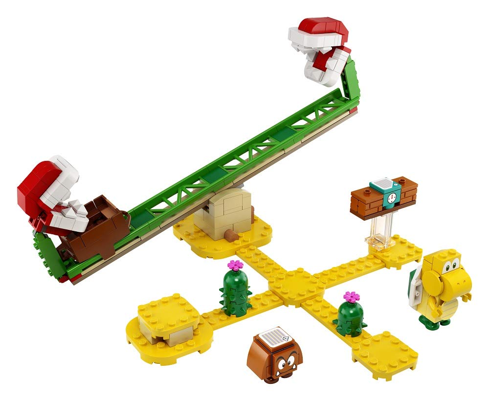 LEGO Super Mario Испытание на баланс с Плюющимся растением 71365