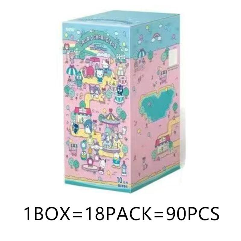 Genuine Sanrio Card Flower Fragrance Story Mengmeng Collection Pack Sanrio Family Collectible Cards Toys Gifts
