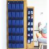 12/24 Grid Hanging Shoe Rack Over the Door Hanging Shoe Organizer with Hooks for Home