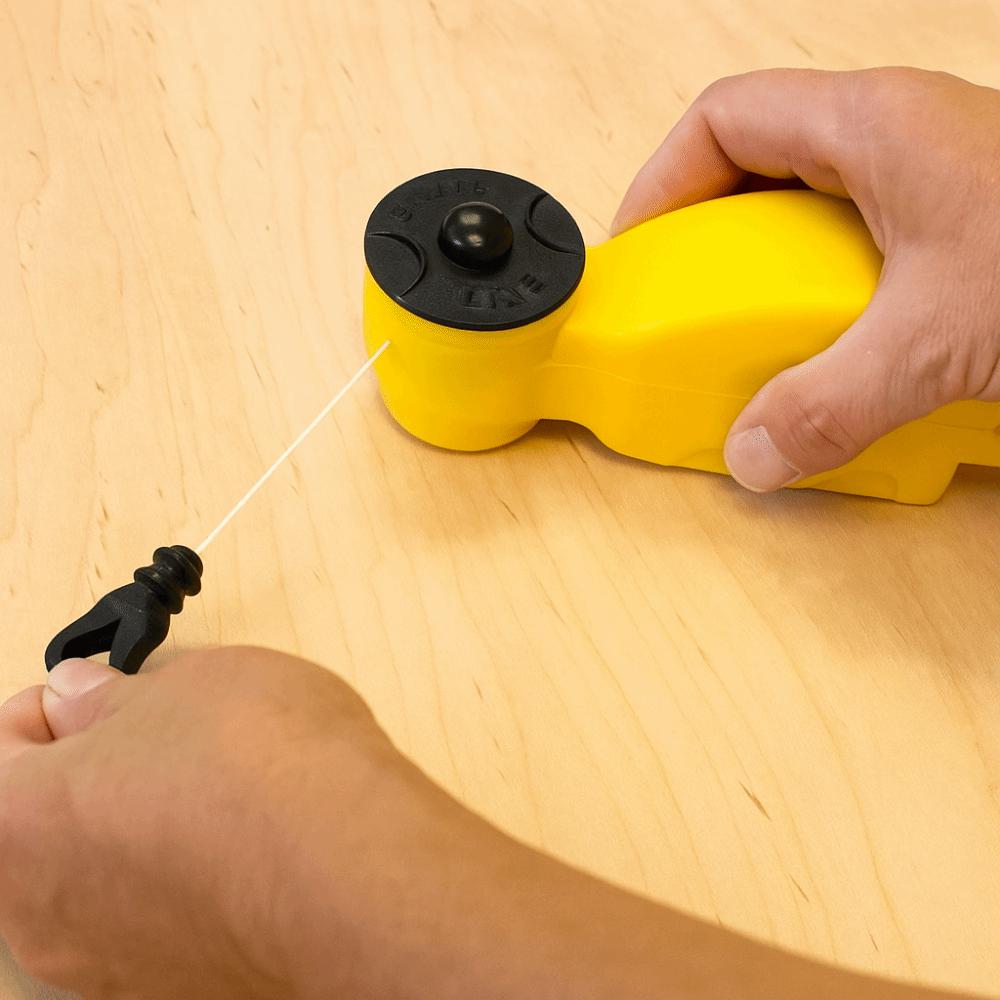 Self-winding Reel Manual Ink Marker Chalk Lines Scriber Ink Fountain Woodworking Tool Woodworking