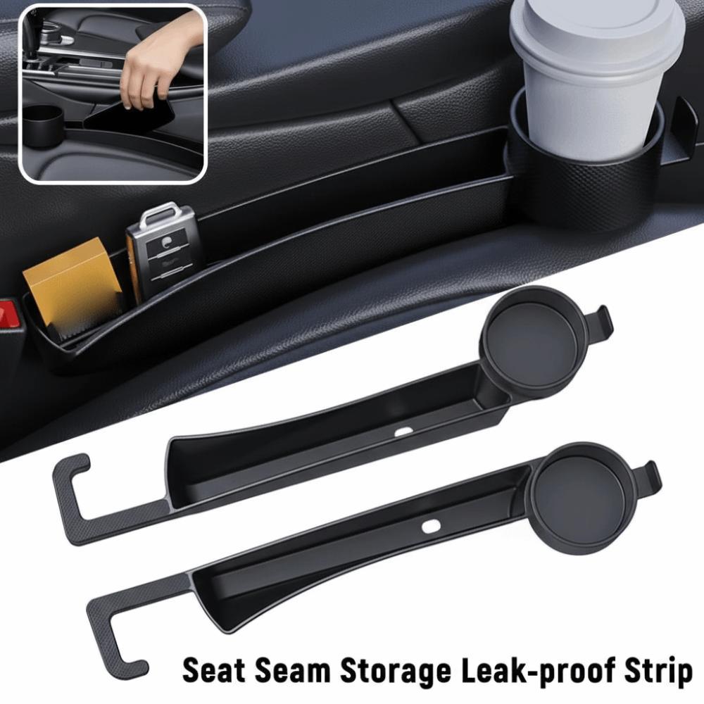 Hook Dual Slot Organizer 4 in 1 Multi-functional Auto Gap Filler Vehicle Organization