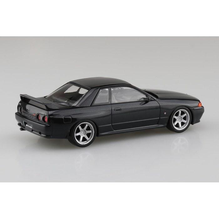 Aoshima Snap Kit No.14CU-BP Nissan R32 Skyline GT-R (Black Pearl Metallic) 1/32 Scale