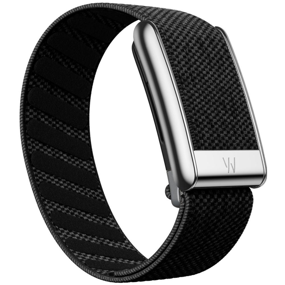 Suitable for Whoop 5.0 Mg Wristband Strap W Leather Nylon Woven Elastic Whoop Sports Replacement Strap Gold Silver Metal