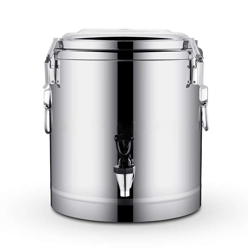 

Large Capacity Stainless Steel Insulated Food Container with Faucet