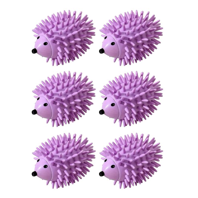 6PCS Laundry Ball White Hedgehog Stain Remover Anti Entanglement Magic Washing Cleaning Tangling Clothes Universal Washing Machines