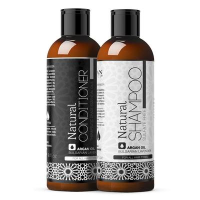 Morgan Cosmetics Natürliches Arganöl Shampoo + Spülung, 1 Stück