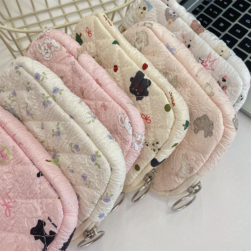 Niedliche Cartoon Kleine Reise Kosmetik Lippenstift Kopfhörer Karten Tragbare Aufbewahrungstasche Geldbörse Damen Geschenk Beutel In Make-up Taschen Organizer