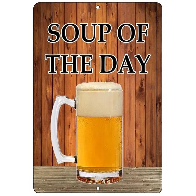 Metalowy Znak Blaszany Vintage Root Beer Retro Żelazny Plakat Ścienny Tablica do Garażu Kawiarni Męskiego Kącika Klubu Baru Wystrój Domu Sztuka Ścienna