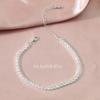 Summer Fine Paragraph Shiny Full Diamond Anklet Fashion Hundred Matching Sexy Anklet High-Grade Women's Anklets