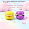 1 buc. breloc macaron Fidget 4 cm, pandantiv desert drăguț imprimat 3D PLA, accesoriu EDC pentru eliberarea stresului pentru chei și genți
