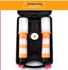 LED Magnetic Road Safety Warning Flashlight