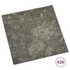 VidaXL 20x Self-Adhesive Floor Planks Floor Coverings Living Room Sitting Room Bedroom Home Non-Slip PVC 1.86 330156