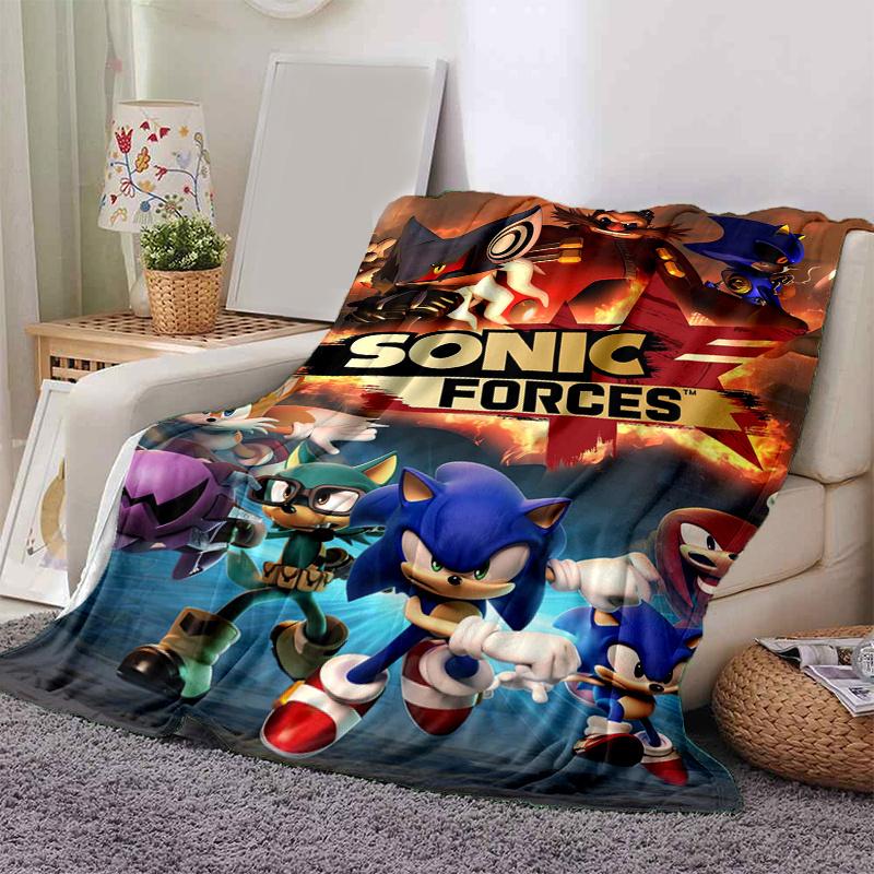 

1 шт. Плед Sonic Boom для домашнего декора, плед для дивана, для улицы. B073 80x120cm