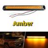 1PCS 15 LED Universal Trailer Light Bar 12-24V Brake Light with Sequential Flow Signal Turn Signal Lights for Truck Pickup Boat