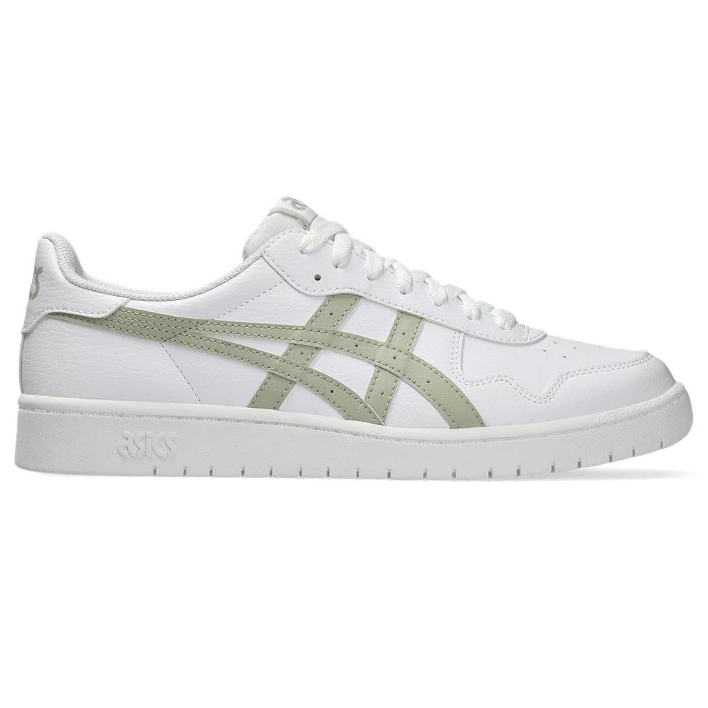 Asics JAPAN Sportlicher Stil Größe 104 Blatt Unisex Erwachsenenschuhe, (Weiß/Getrocknetes Grün), 28.0 cm, 2E, 1203A615,