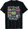 JVDRRY Cassette Tape Music Retro 80s Playlist T-Shirt