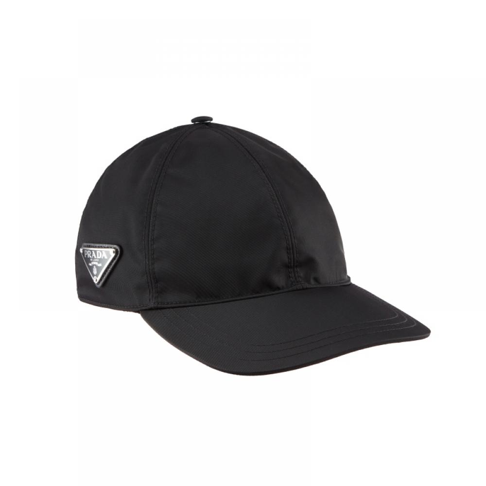 Prada 1hc274 2dmi F0002 Renylon Triangle Logo Ball Cap