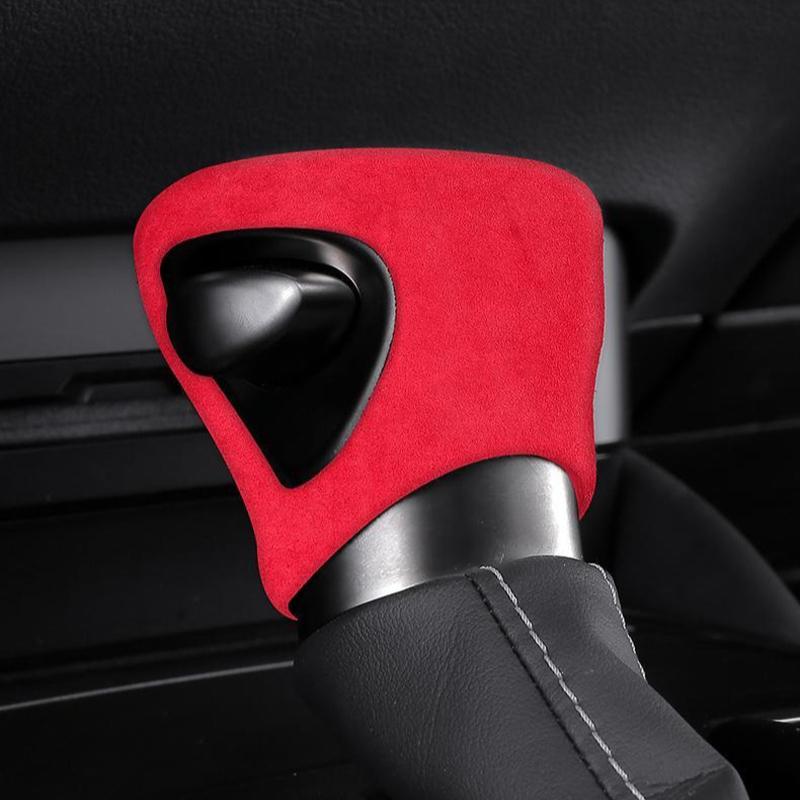 For Lexus NX RX ES IS GS ES UX 300 350 350 450 Suede Leather Car Gear Shift Knob Cover Car Gear Handle Head Inner Accessories