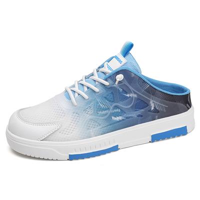Zapatillas casuales transpirables para hombre, zapatos planos antideslizantes para primavera y verano, mocasines de talla grande 47, zapatos vulcanizados