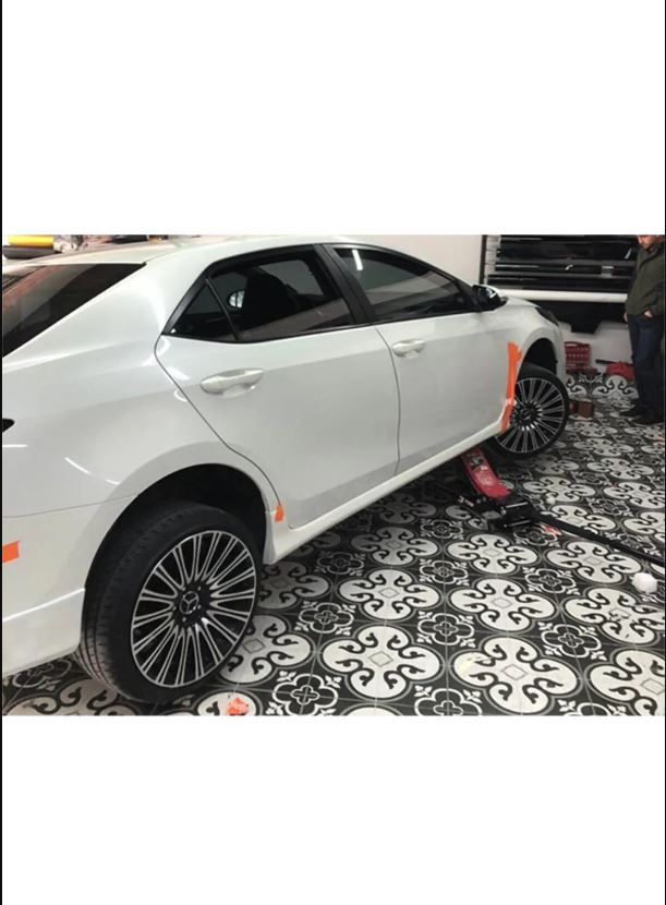 

Для Toyota Corolla (2012 - 2016) Набір бічної спідниці (ПЛАСТИЧНИЙ)