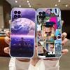 RE41 Julien Mari Jul Transparent Phone Case for Motorola Moto G7 G8 G9 G84 G85 G73 G24 G15 Z2 Play Power Plus