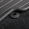 6680520 Automotive Carpet Mat Clips, 10 Black Plastic Components with Flanged Construction for Replacing Floor Mat Retaining Hardware Points