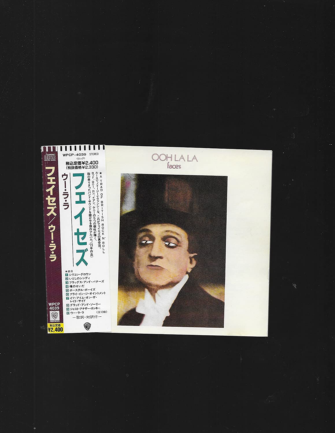 

CD FACES - Ooh La La WPCP4039 Warner Bros. 1990 Japan Rock Used