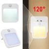 Bewegungssensor Dimmbare LED-Nachtlichter EU/US-Stecker Schranklicht für Babybett Schlafzimmer Flur Drahtlose Nachtlampenbeleuchtung
