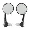 2 Stück 22mm0.87in Motorrad Rückspiegel Seitenspiegel 360 Grad Drehbar Lenkerspiegel Universal für