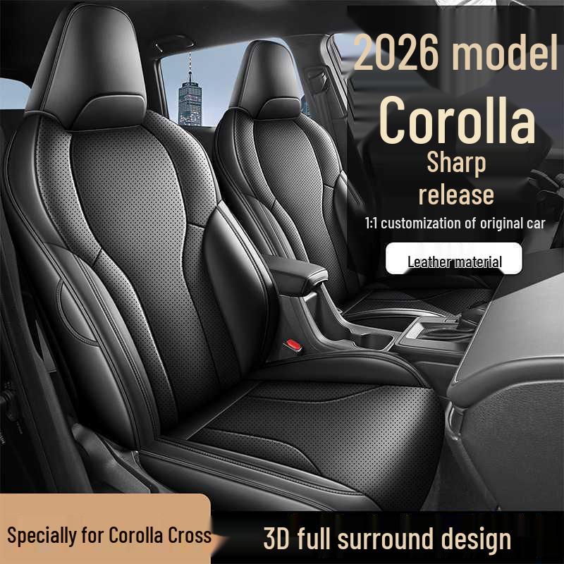2026 Toyota Corolla Cross Ganzjahres-Ledersitzbezüge: Vollständig abdeckende Innenkissen